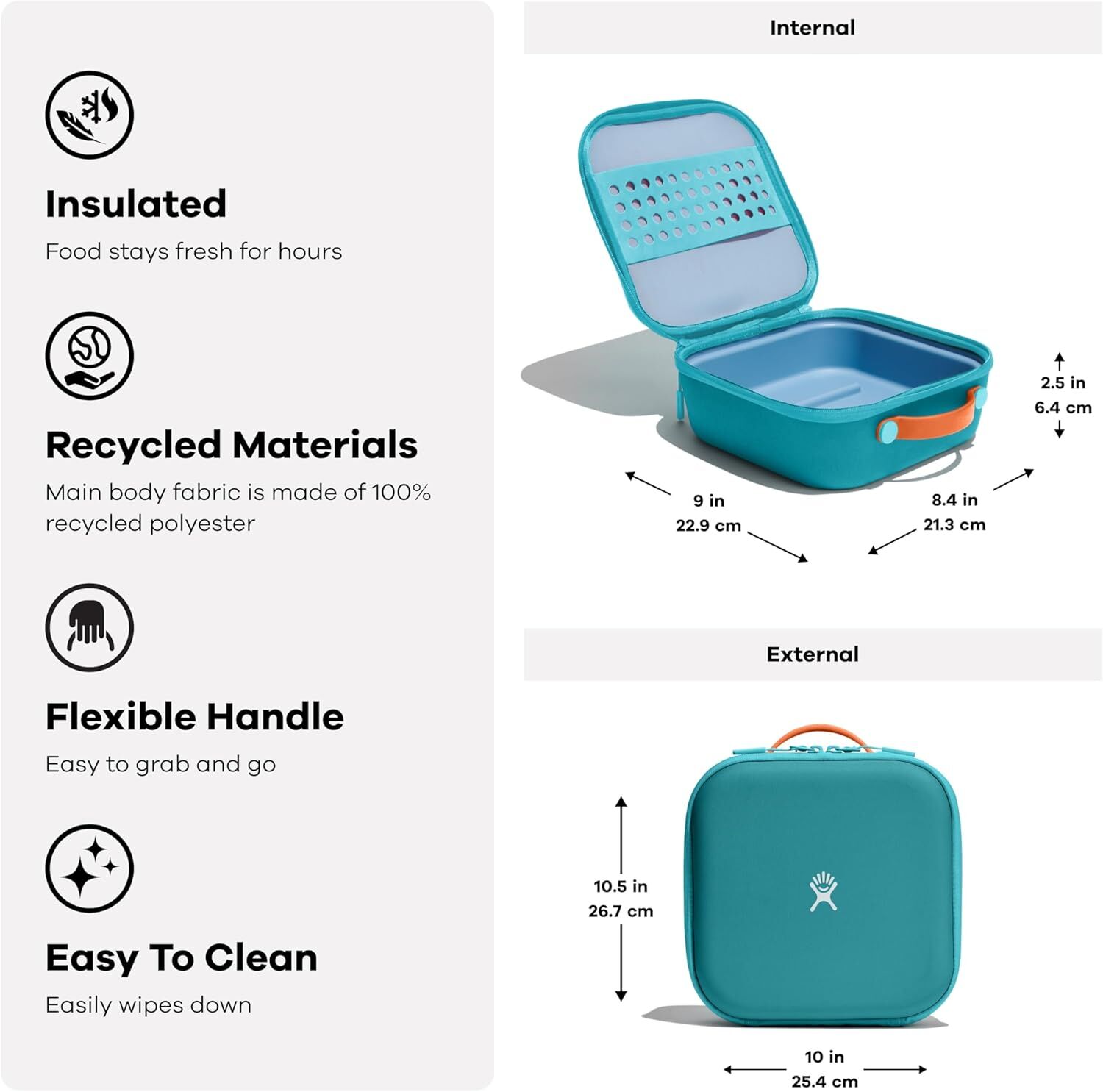 Hydro Flask Kids Wisteria Purple Insulated Lunch Box