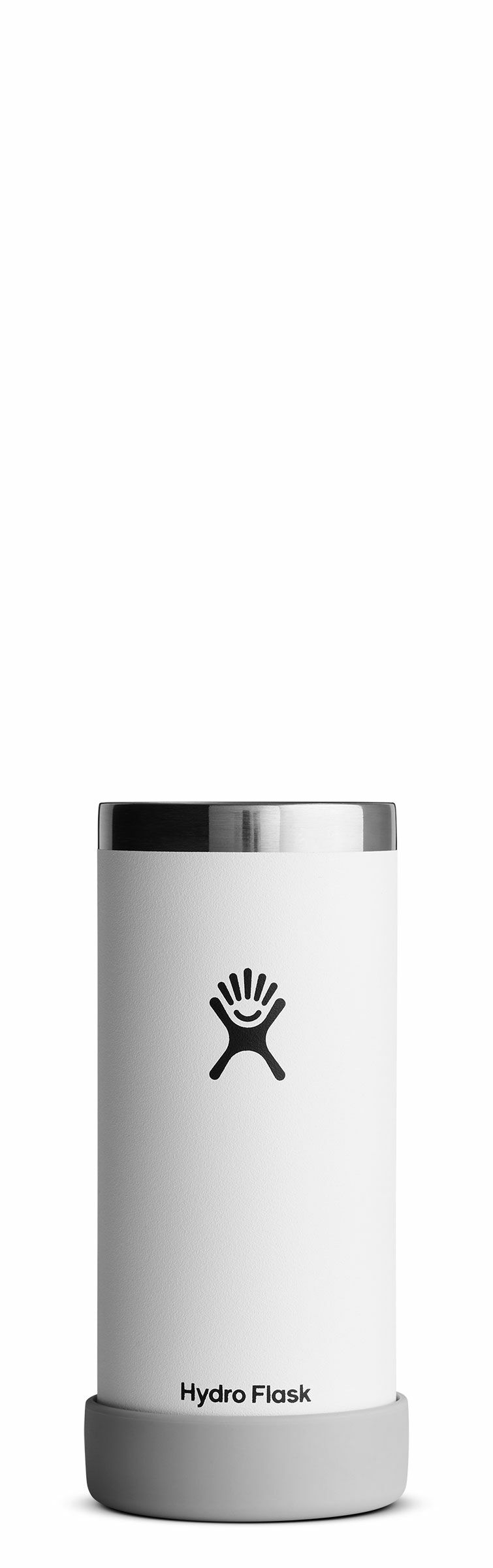 12-Oz Slim Cooler Cup in White