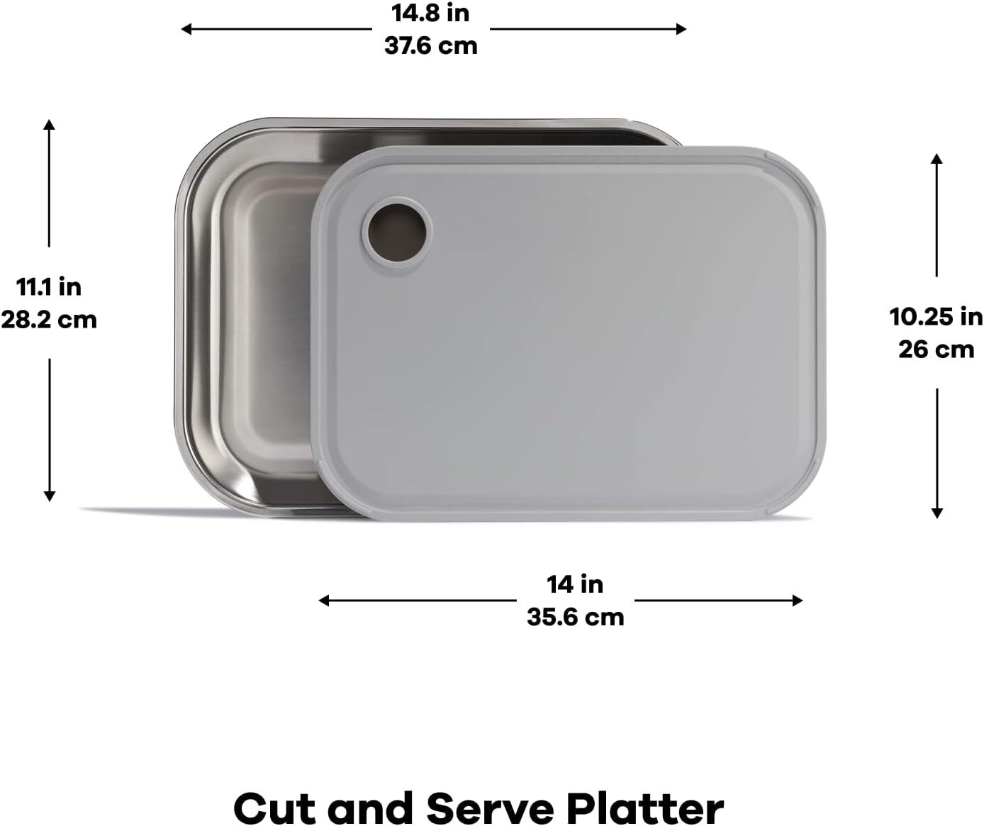 Hydro Flask Baltic Blue Plate And Platter