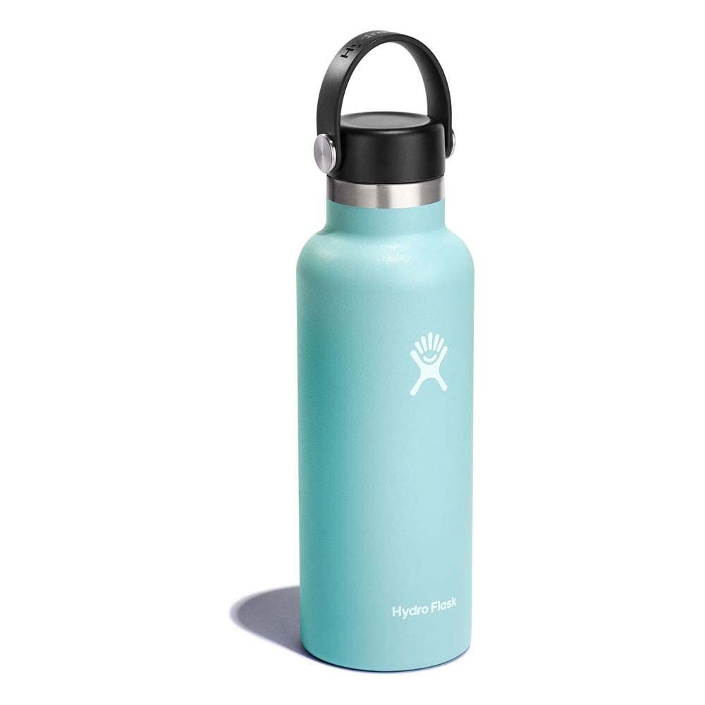 Hydroflask Water Bottle Standard Mouth with Flex Cap Dew, 18-Oz