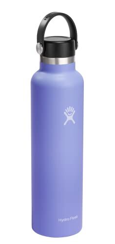 Hydroflask Water Bottle Standard Mouth with Flex Cap Lupine, 24-Oz