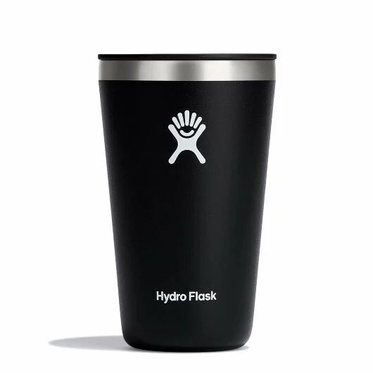 Hydro Flask Black All Around Tumbler, 16-Oz
