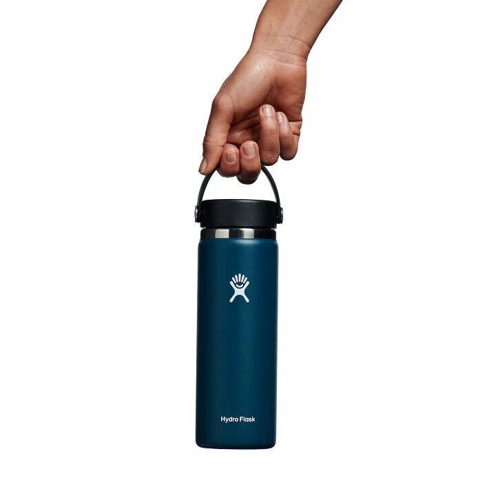 Hydroflask Water Bottle Wide Mouth with Flex Cap Indigo, 20-Oz
