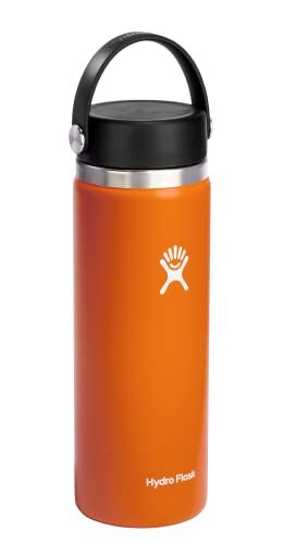 Hydroflask Water Bottle Wide Mouth with Flex Cap Mesa, 20-Oz