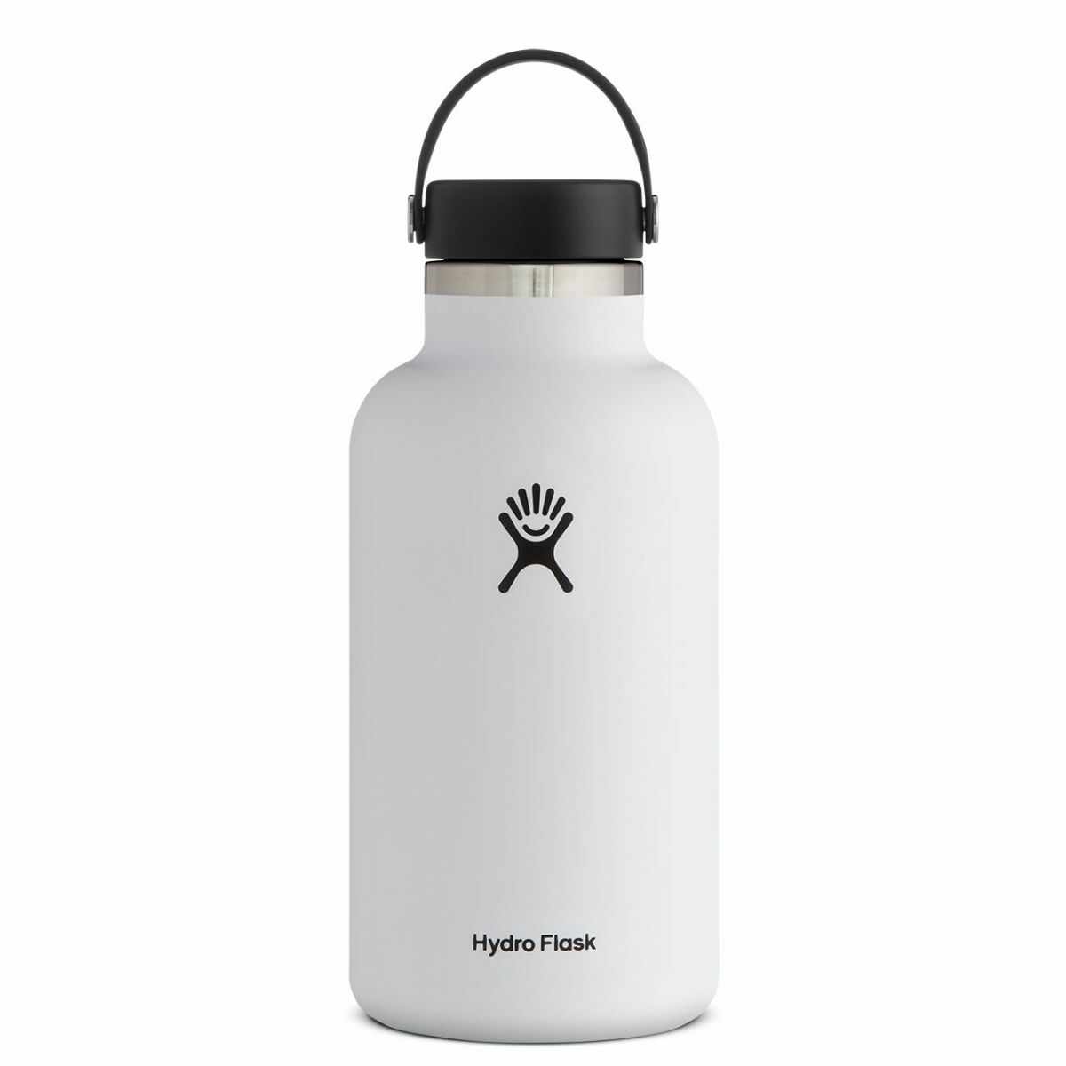 64-Oz Wide Mouth Bottle in White