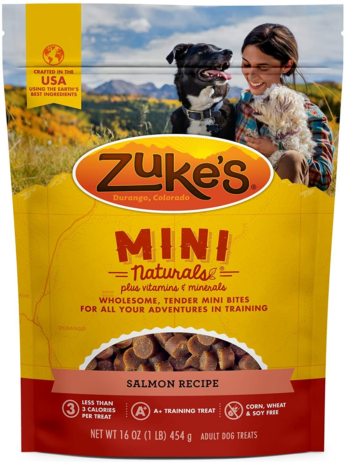 Zuke's Mini Naturals Training Dog Treats And Hemp Naturals Calming Dog Chews