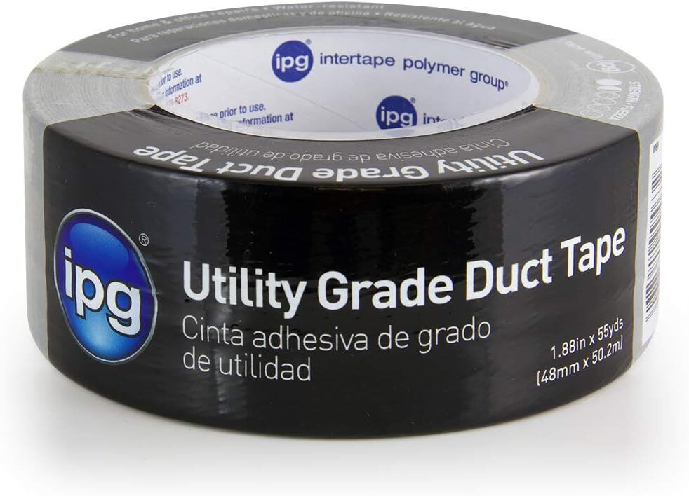IPG Silver Utility Grade Duct Tape, 1.88-In X 55-Yd