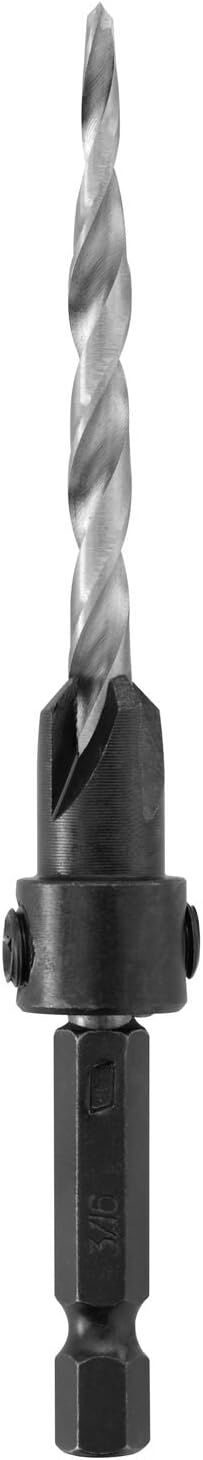 Irwin Tools Countersink Wood Drill Bit, 8-Pc