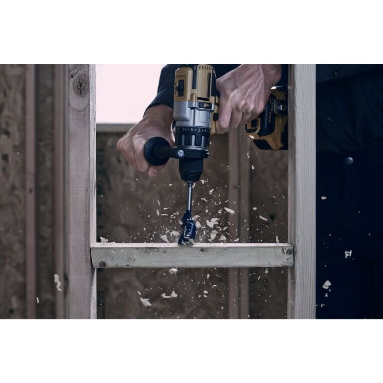 Irwin Speedbor Max Speed Tri-Flute Bit, 1 1/4-In, 6-In