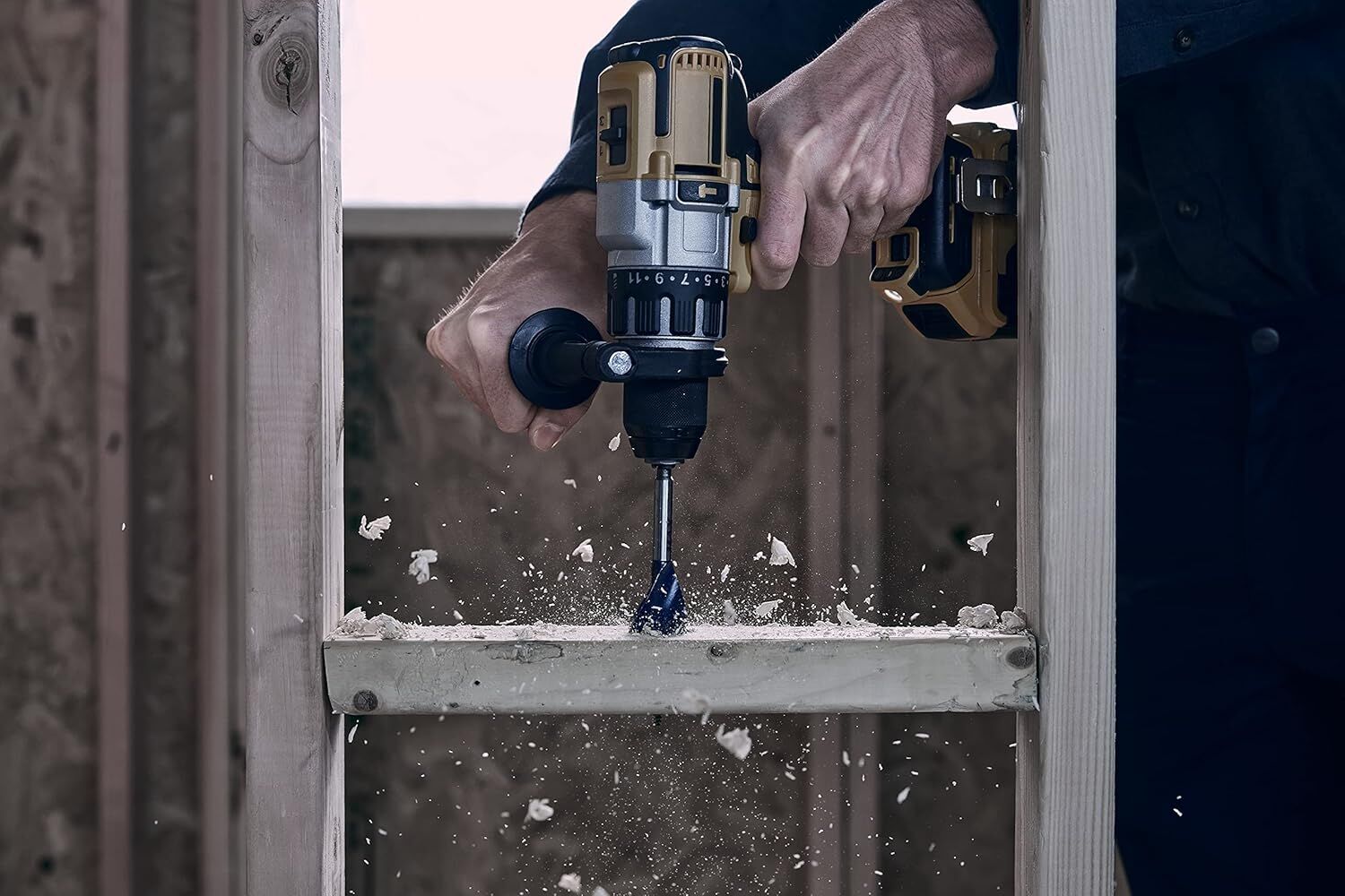 Irwin Speedbor Max Tri Flute Wood Drill Bit, 1 1/8-In x 6-In