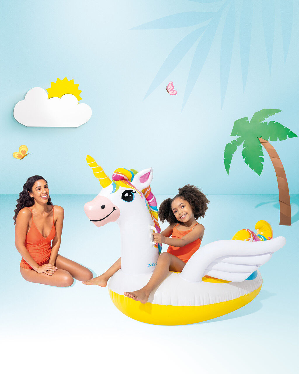 Intex Unicorn Ride-On Inflatable Pool Float