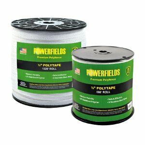 Powerfields EW5 Polytape, 1/2-In x 1320-Ft
