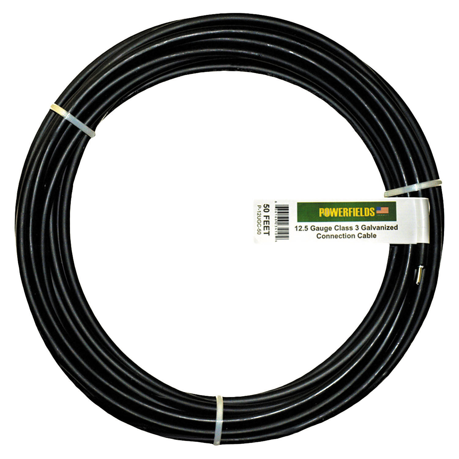 Powerfields Double-Insulated Connection Cable, 12.5-Ga, 100-Ft