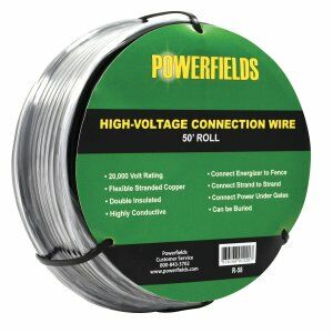 Powerfields High Voltage Connection Wire 50-Ft Roll