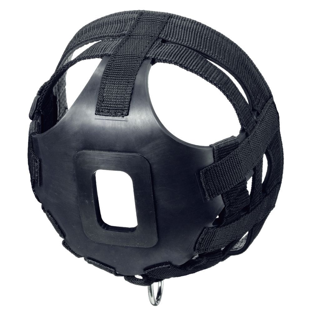 Tough1 Easy Breathe Horse Grazing Black Muzzle