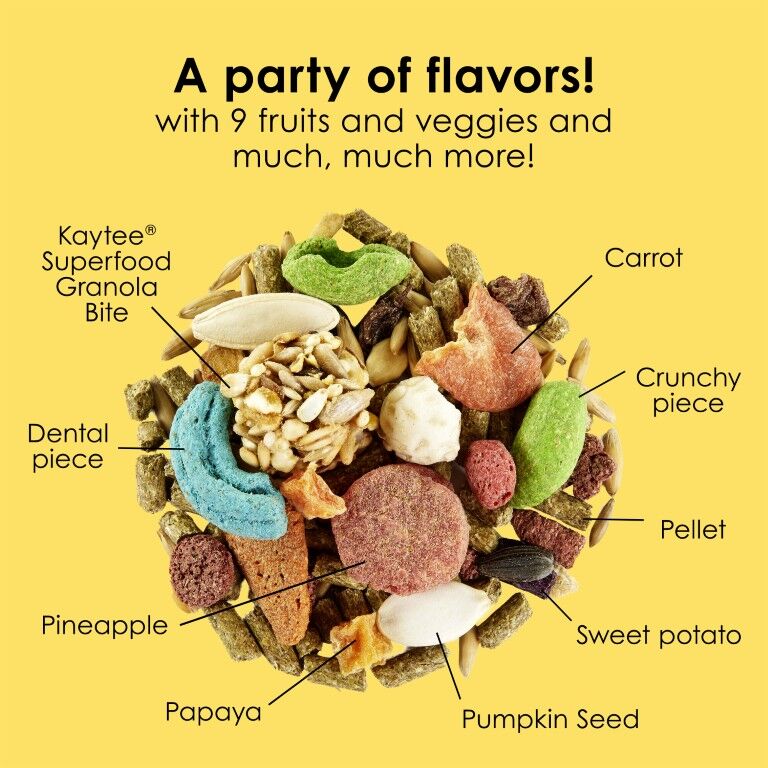 Kaytee Fiesta Rabbit Food, 6.5-Lb