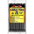 Pro Tie Black Arrowhead Push Mount 50-Lb Tensile Strength 7.9-in Cable Ties, 100-Pk