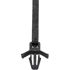 Pro Tie Black Arrowhead Push Mount 50-Lb Tensile Strength 7.9-in Cable Ties, 100-Pk