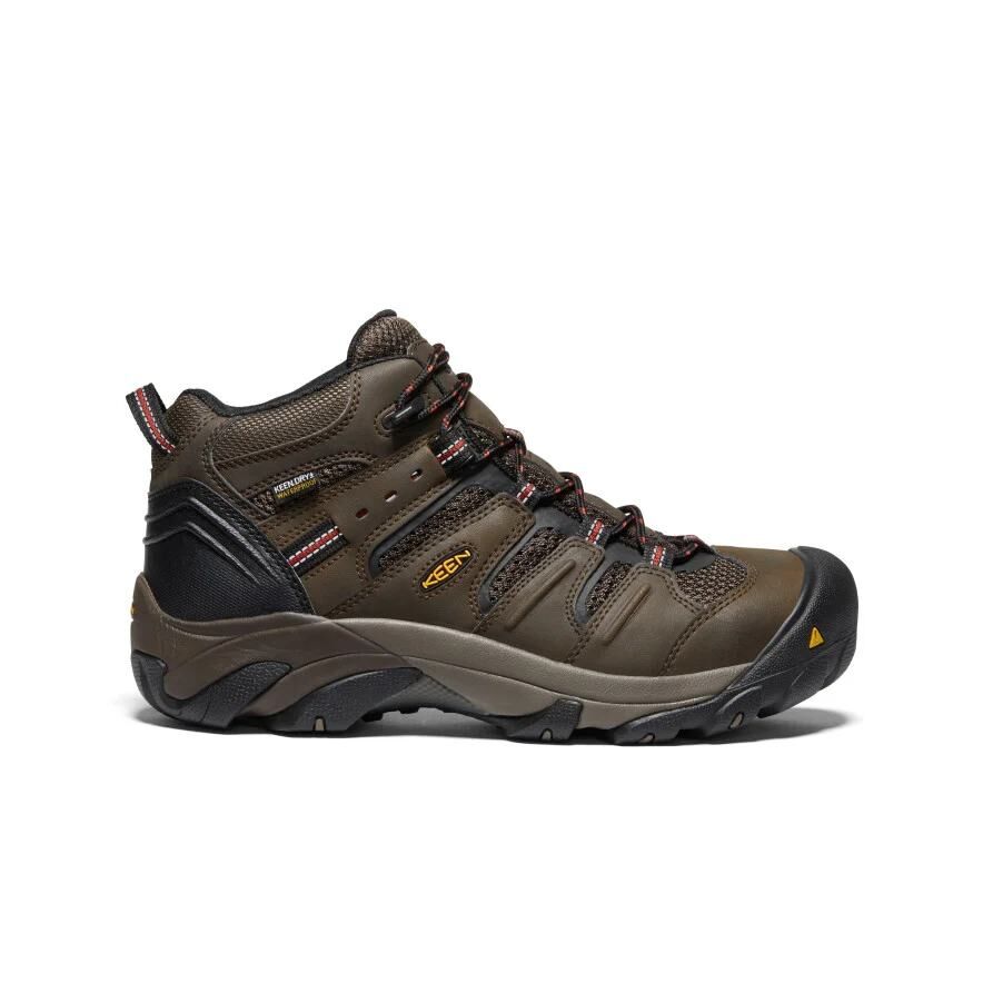 Keen Men's Lansing Mid Waterproof Steel Toe Boot