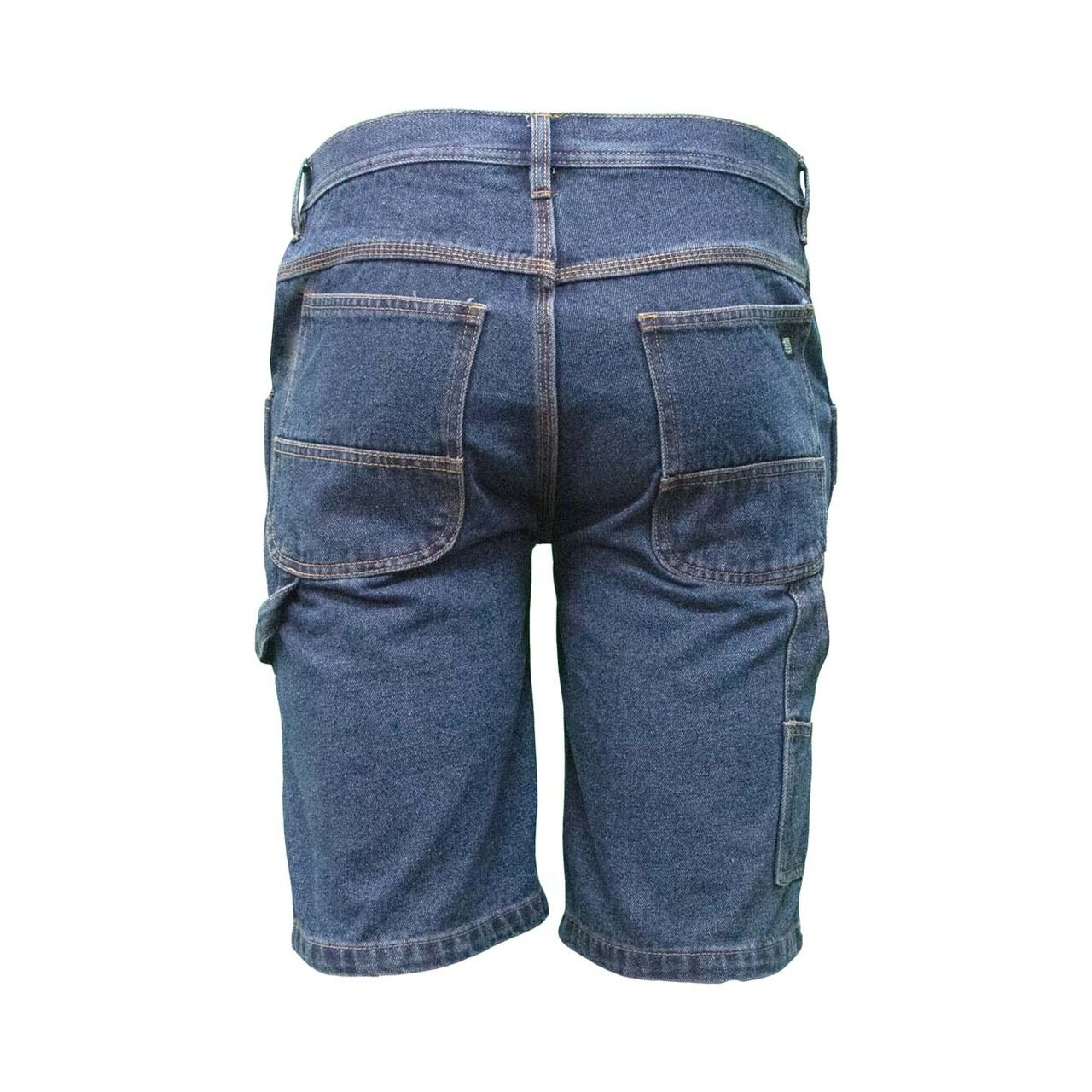 Key Men's Denim Dungaree Short