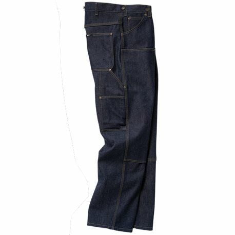 Indigo Denim Logger Dungarees, Relaxed Fit