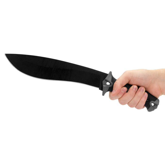 65Mn Powder Coated Steel Rubber Grip Sheath Belt Loop and Straps