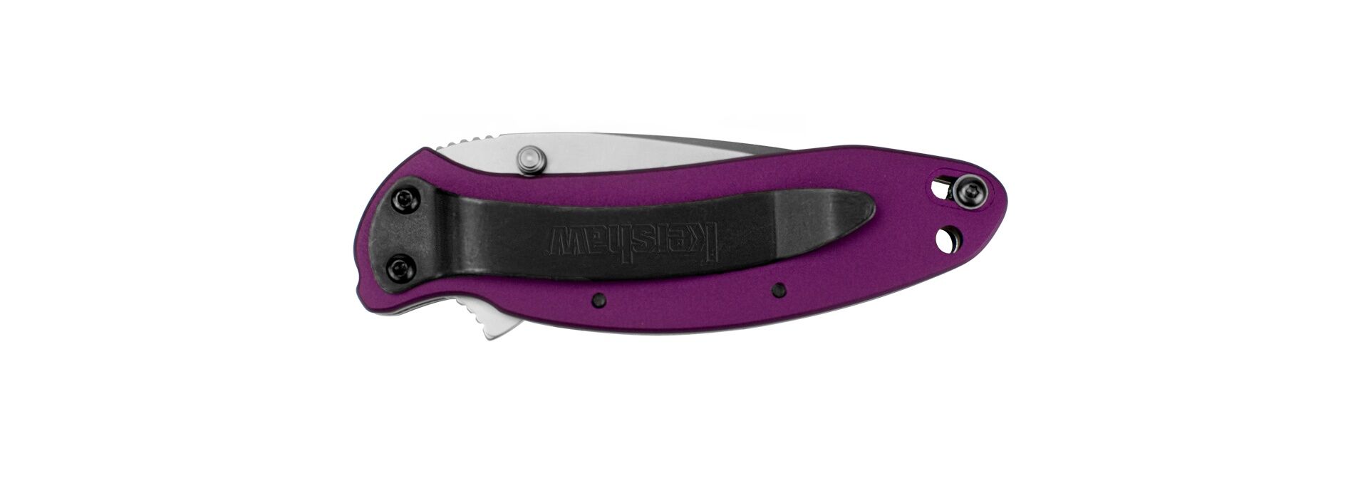 Kershaw Scallion Purple Folding Knife, 2.4-In