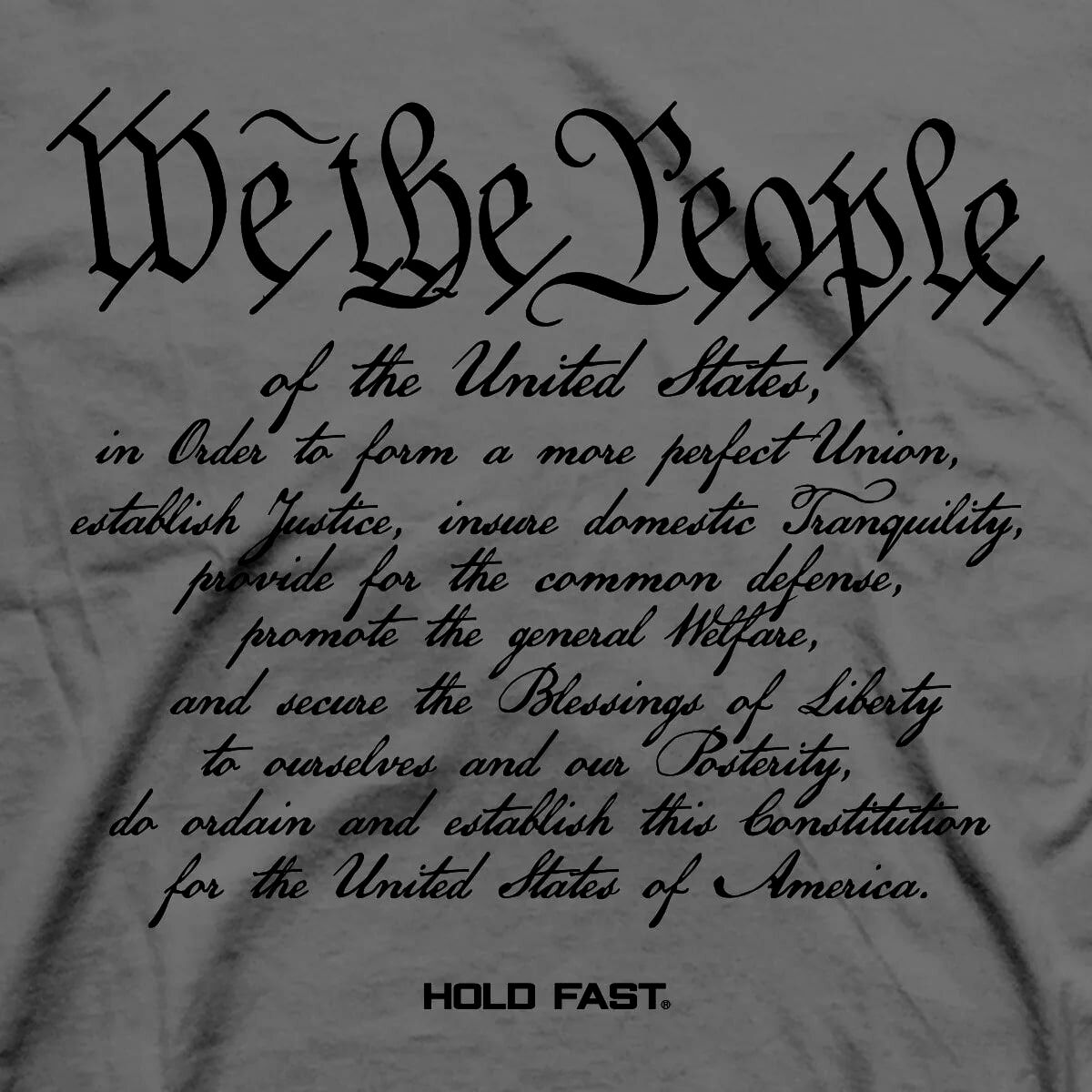 Hold Fast Men's We The People T-Shirt