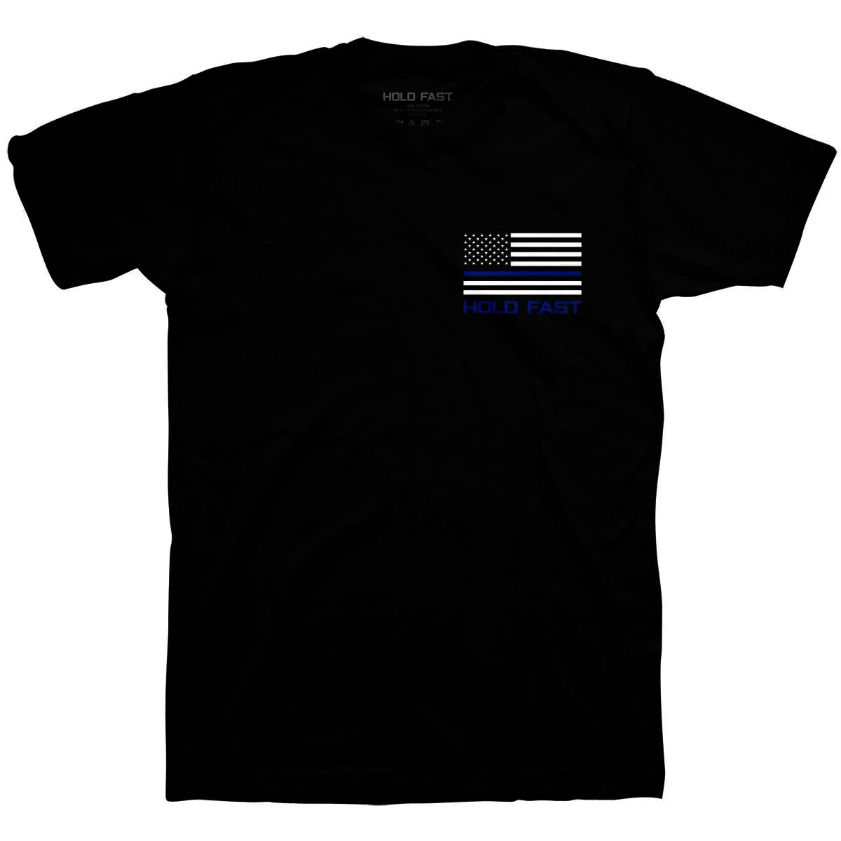 Hold Fast Men's Police Flag T-Shirt