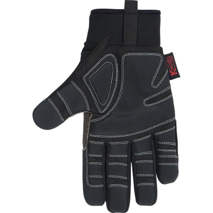 Kinco Men's KincoPro HydroFlector Lined Waterproof Synthetic With Pull Strap in Black