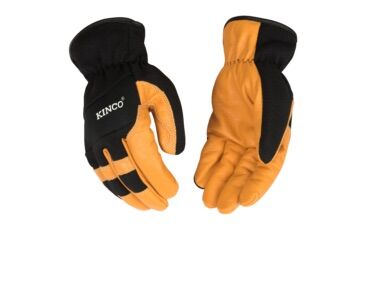 Kinco Men's KincoPro Grain Buffalo & Synthetic Hybrid Gloves