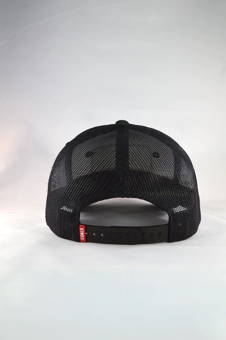 All Mesh Trucker Hat in Black 