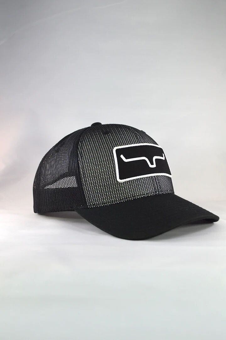 All Mesh Trucker Hat in Black 