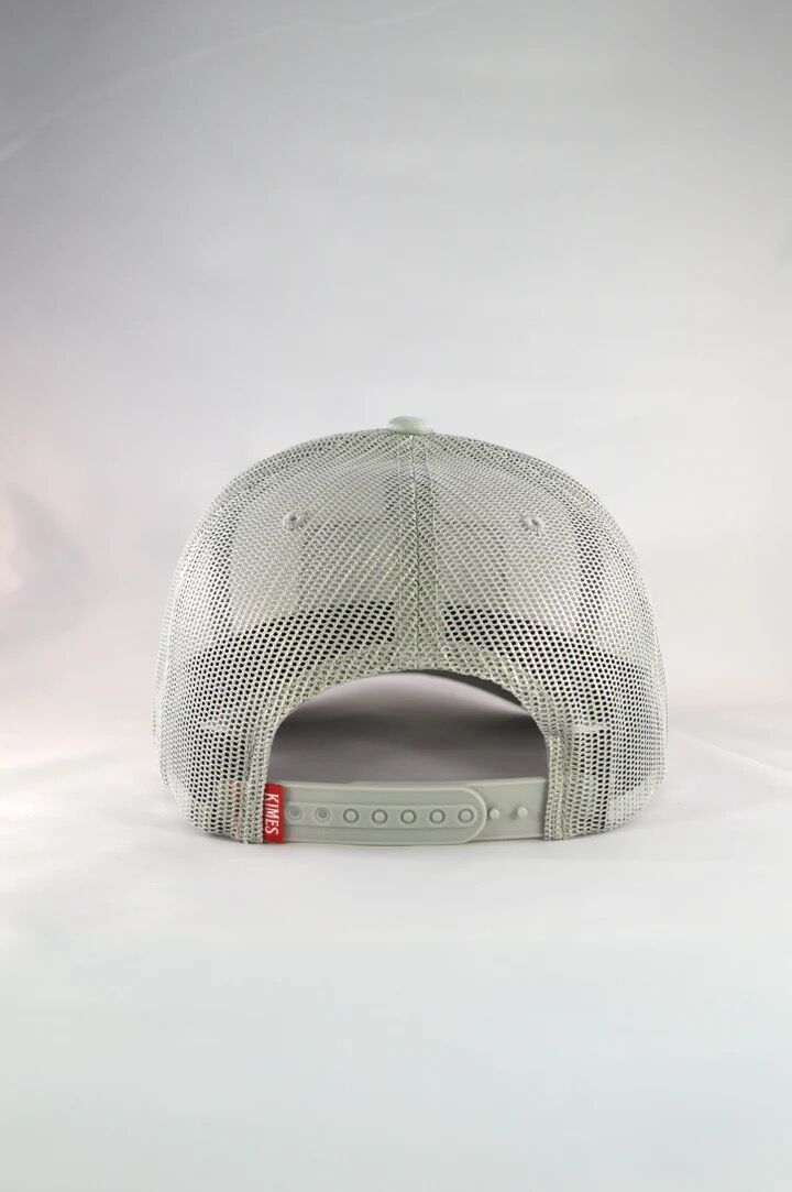 All Mesh Trucker Hat in Silver 