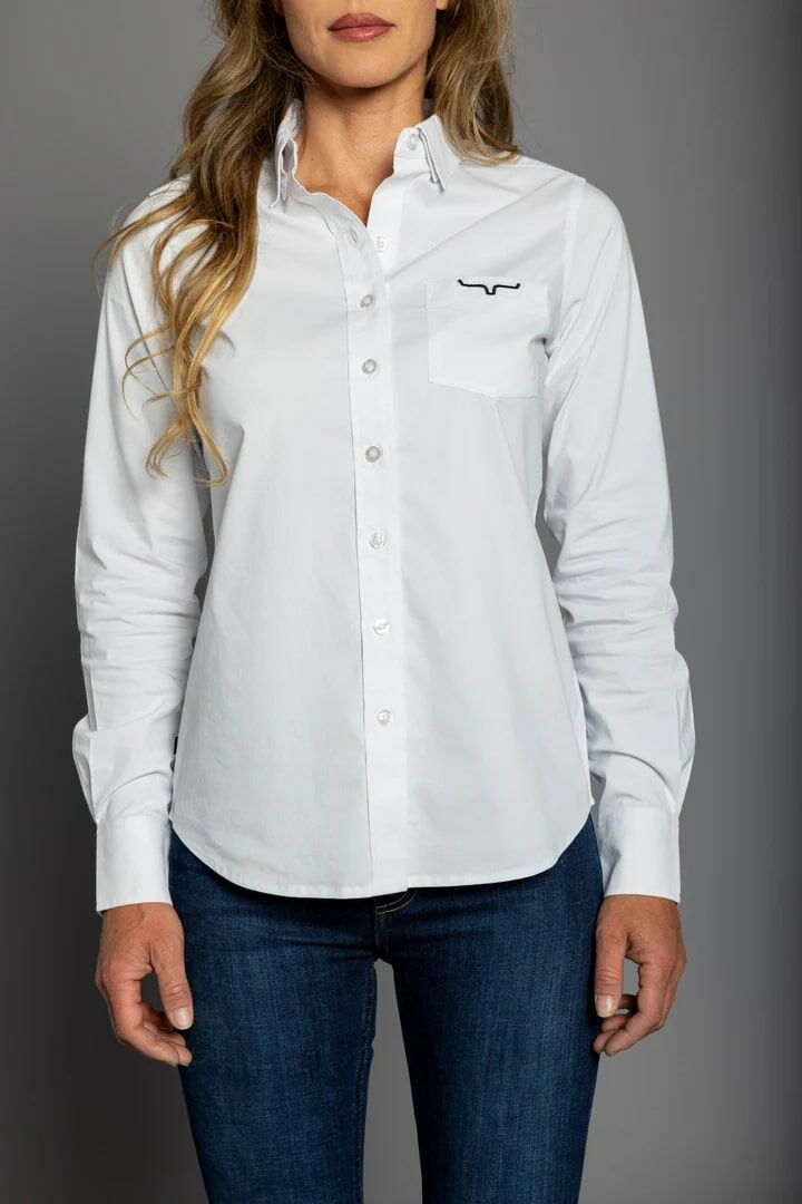Kimes Ranch Women's Long Sleeve KR Team Shirt Top