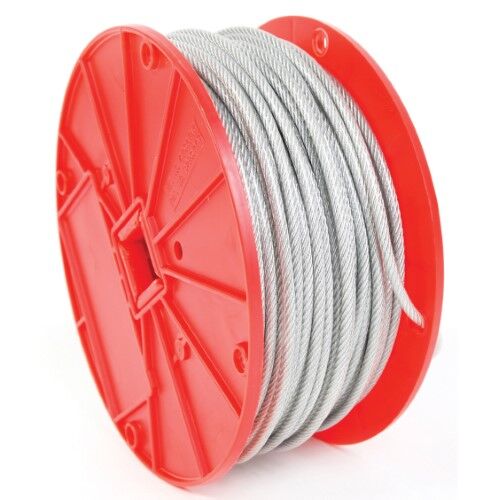 Koch Industries 7 X 7 Galvanized Cable, 3/32-In X 3/16-In (Sold By The Foot)