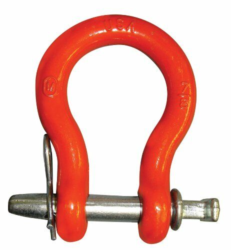 Forged Straight Clevis, Powder Coated, Black, 1"