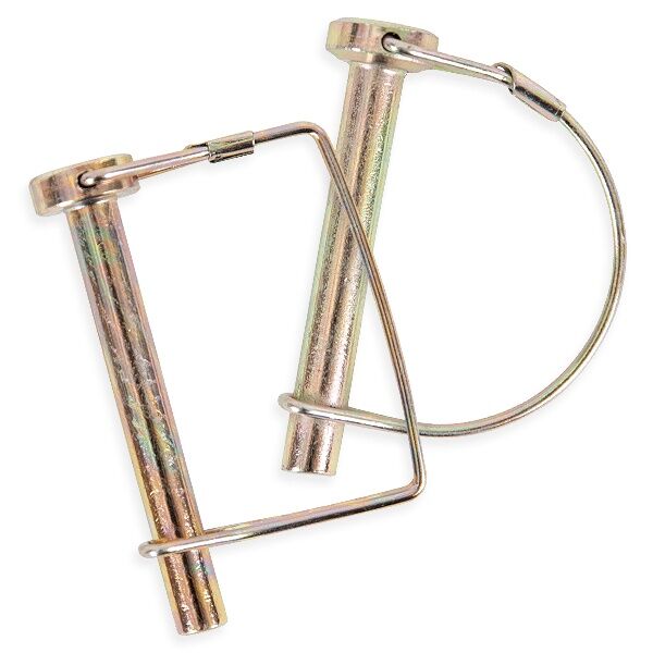 Koch Industries Square PTO Locking Pin, 3/8 in. x 3 in., 2-Pk