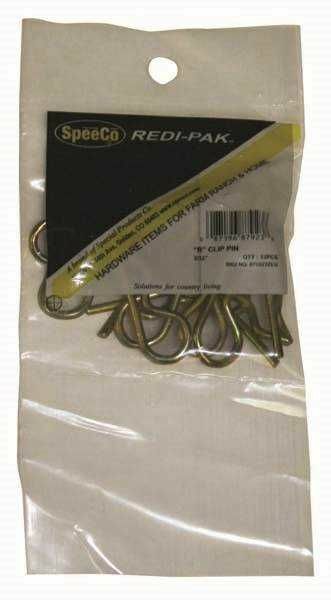 Hair Pin, Yellow Chromate, 3/32" X 1-5/8"