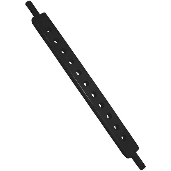 Forged Drawbar, Category 1, Powder Coated, Black, 11-Holes