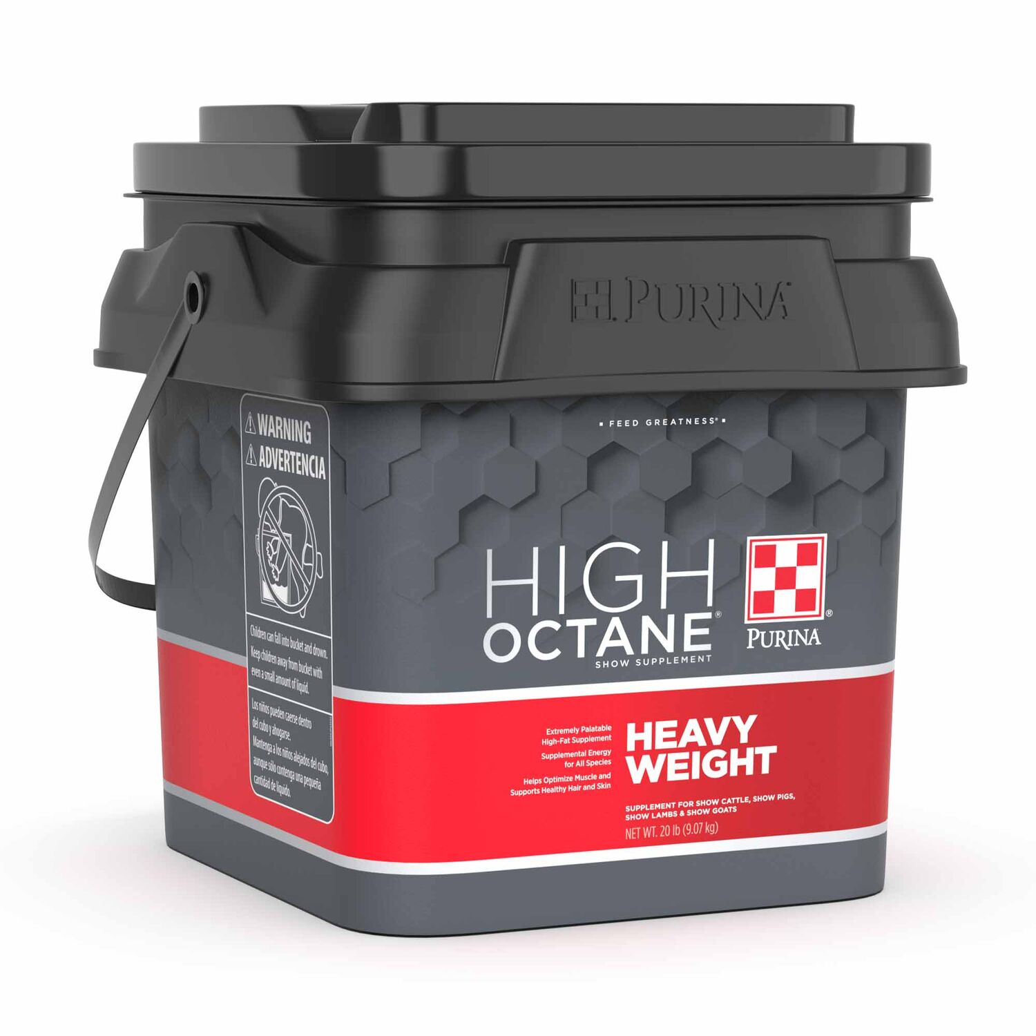 Purina High Octane Heavy Weight Topdress Show Supplement, 20-Lb