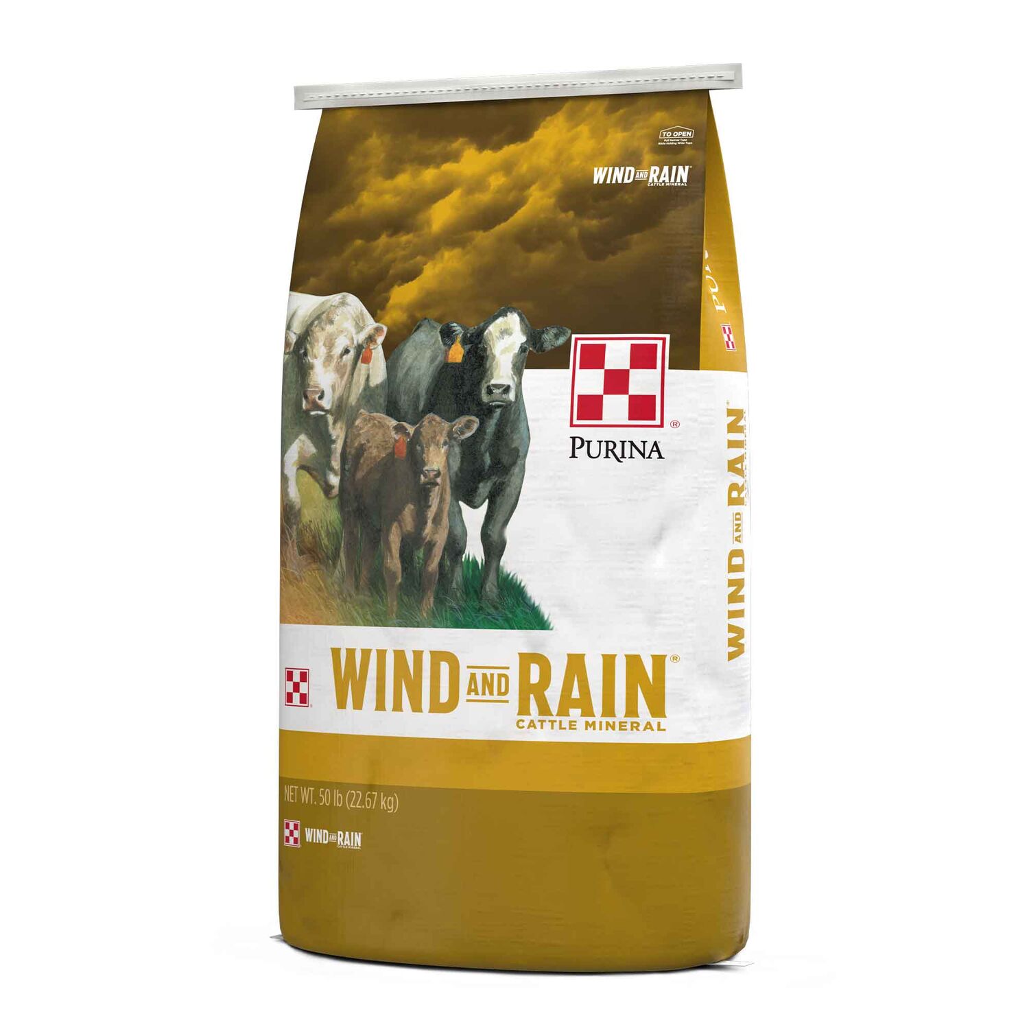Purina Wind And Rain All Season 7.5 Complete Cattle Mineral With Altosid For Fly Control, 50-Lb