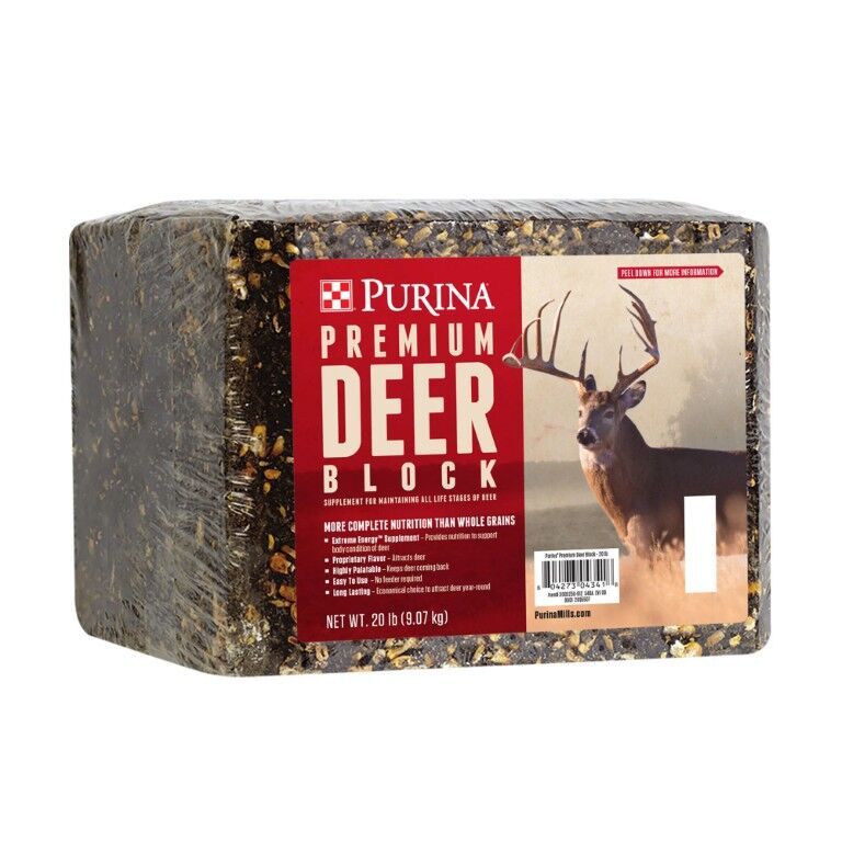 Purina Premium Deer Block, 20-Lb