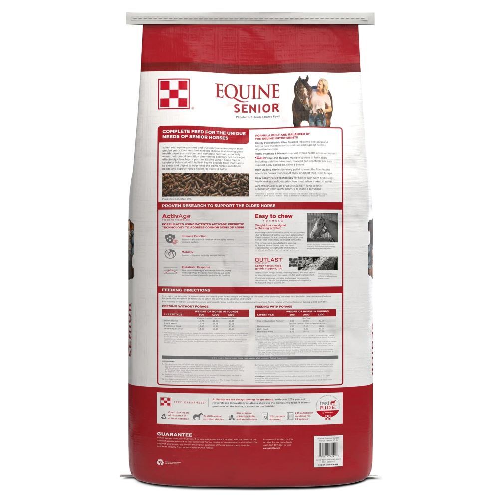 Purina Equine Senior, 50-Lb