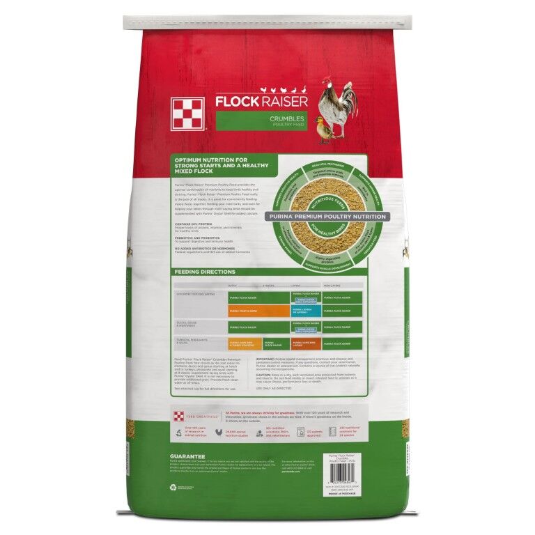 Purina Flock Raiser Crumbles, 50-Lb