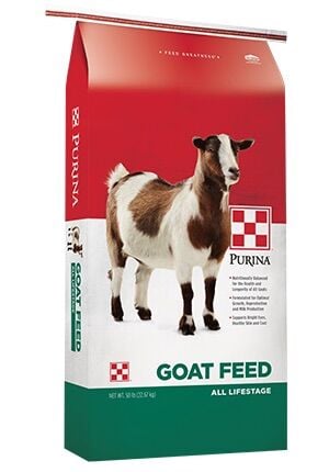 Purina Goat Chow, 50-lb bag 