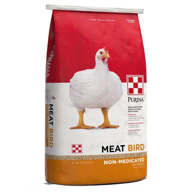 Purina Meat Bird Crumbles, 40-Lb