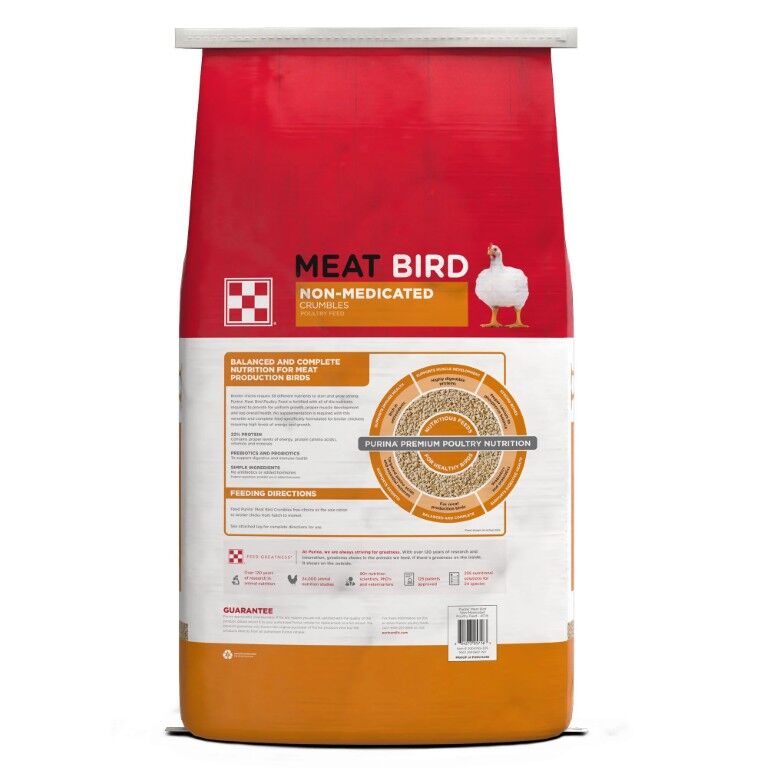 Purina Meat Bird Crumbles, 40-Lb