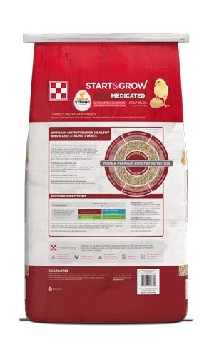 Purina Chick Start & Grow Medicated, 50-lb bag