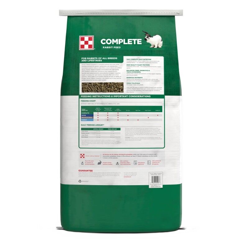 Purina Complete Rabbit Feed, 50-Lb
